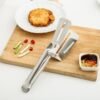 Stainless Steel 2-in-1 Food Tongs Spatula