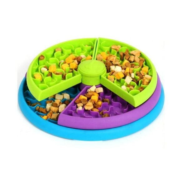 Pet slow food bowl