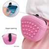Portable dog training waist bag